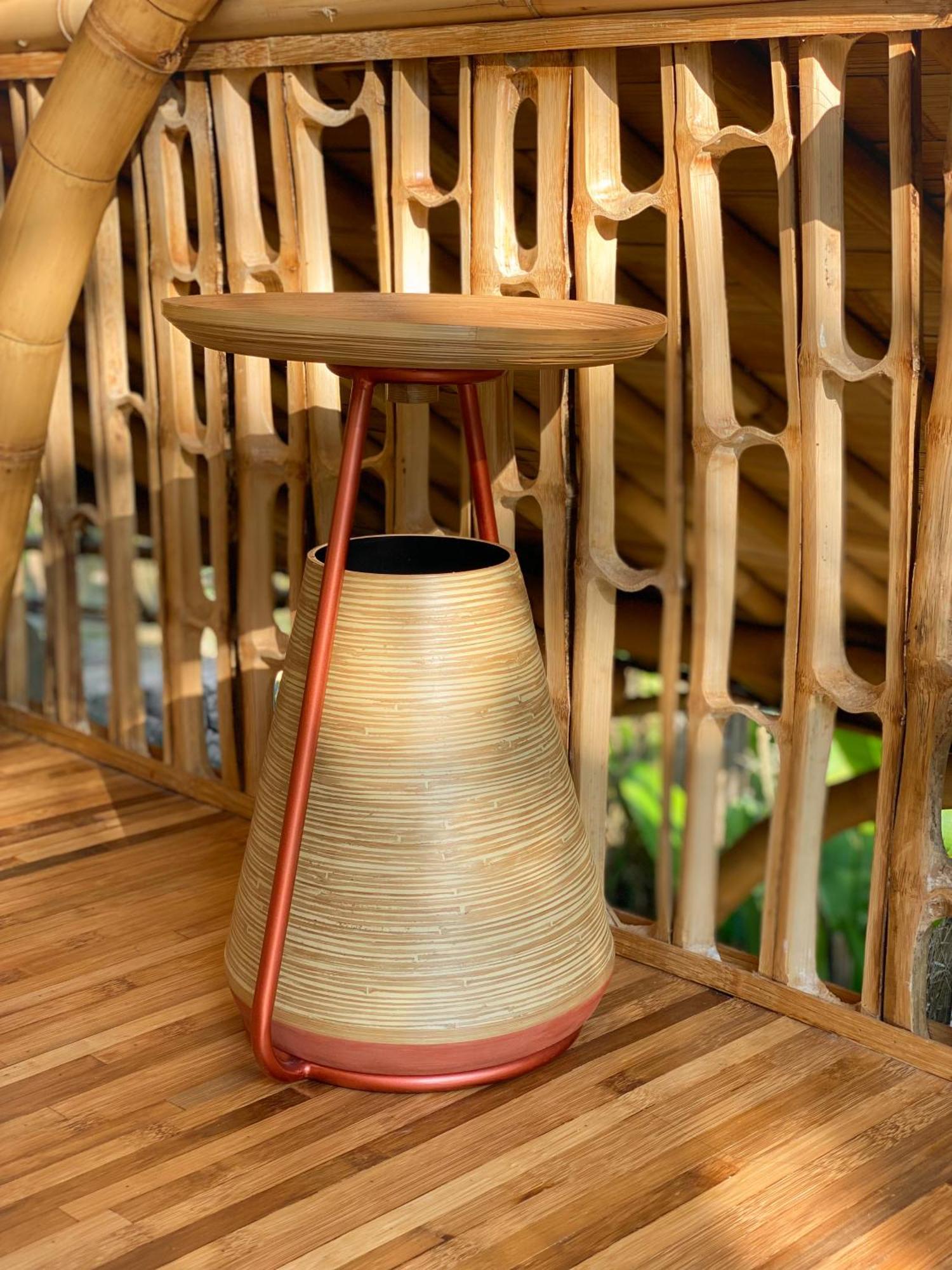 Вилла Wahem Eco Bamboo - Magical Bamboo House Убуд Экстерьер фото