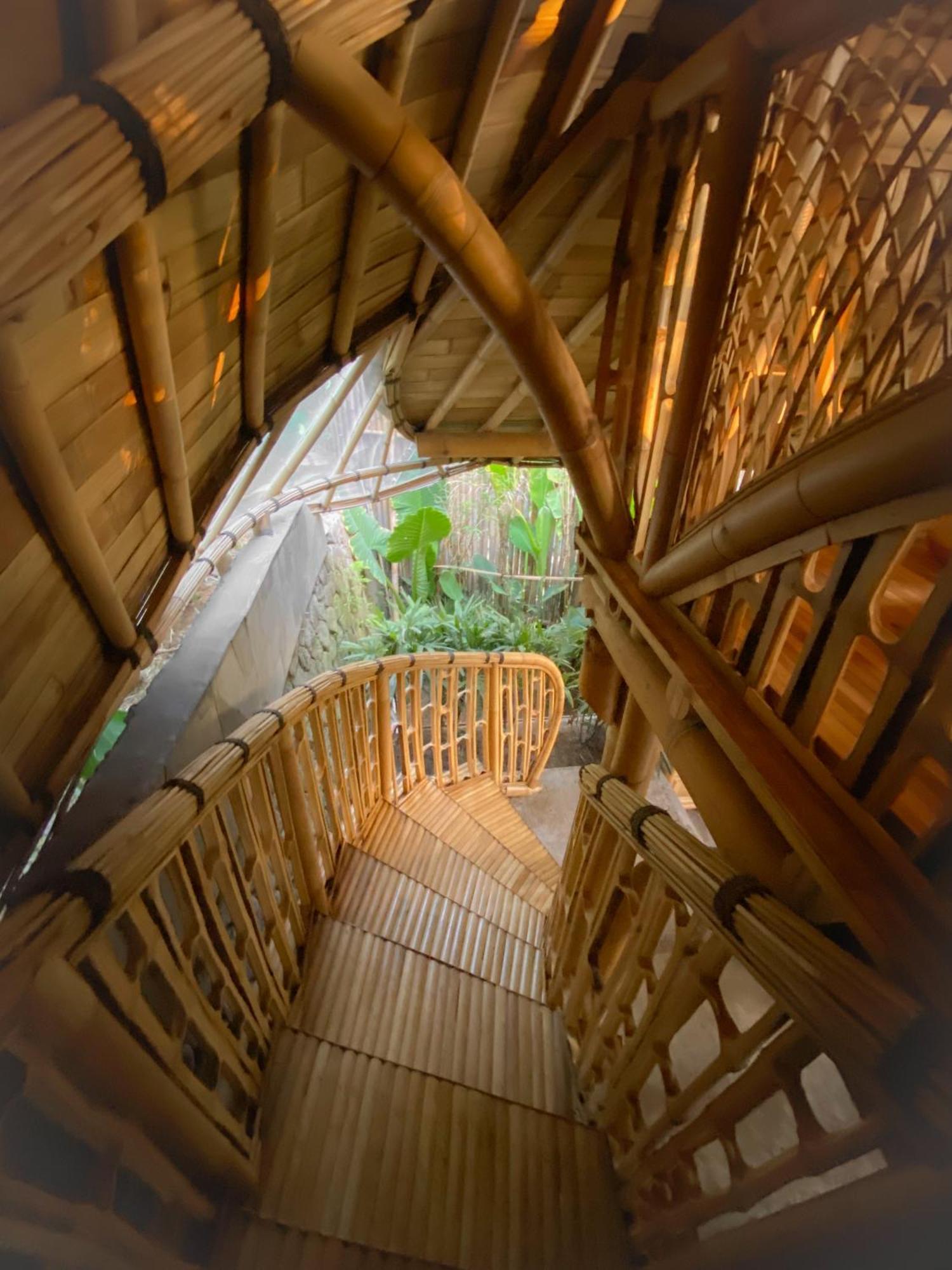 Вилла Wahem Eco Bamboo - Magical Bamboo House Убуд Экстерьер фото