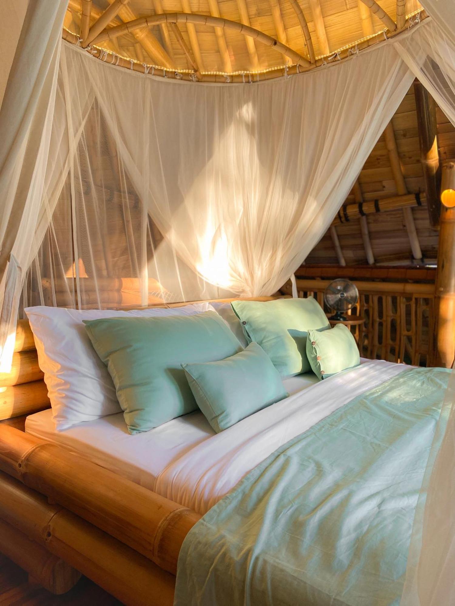 Вилла Wahem Eco Bamboo - Magical Bamboo House Убуд Экстерьер фото