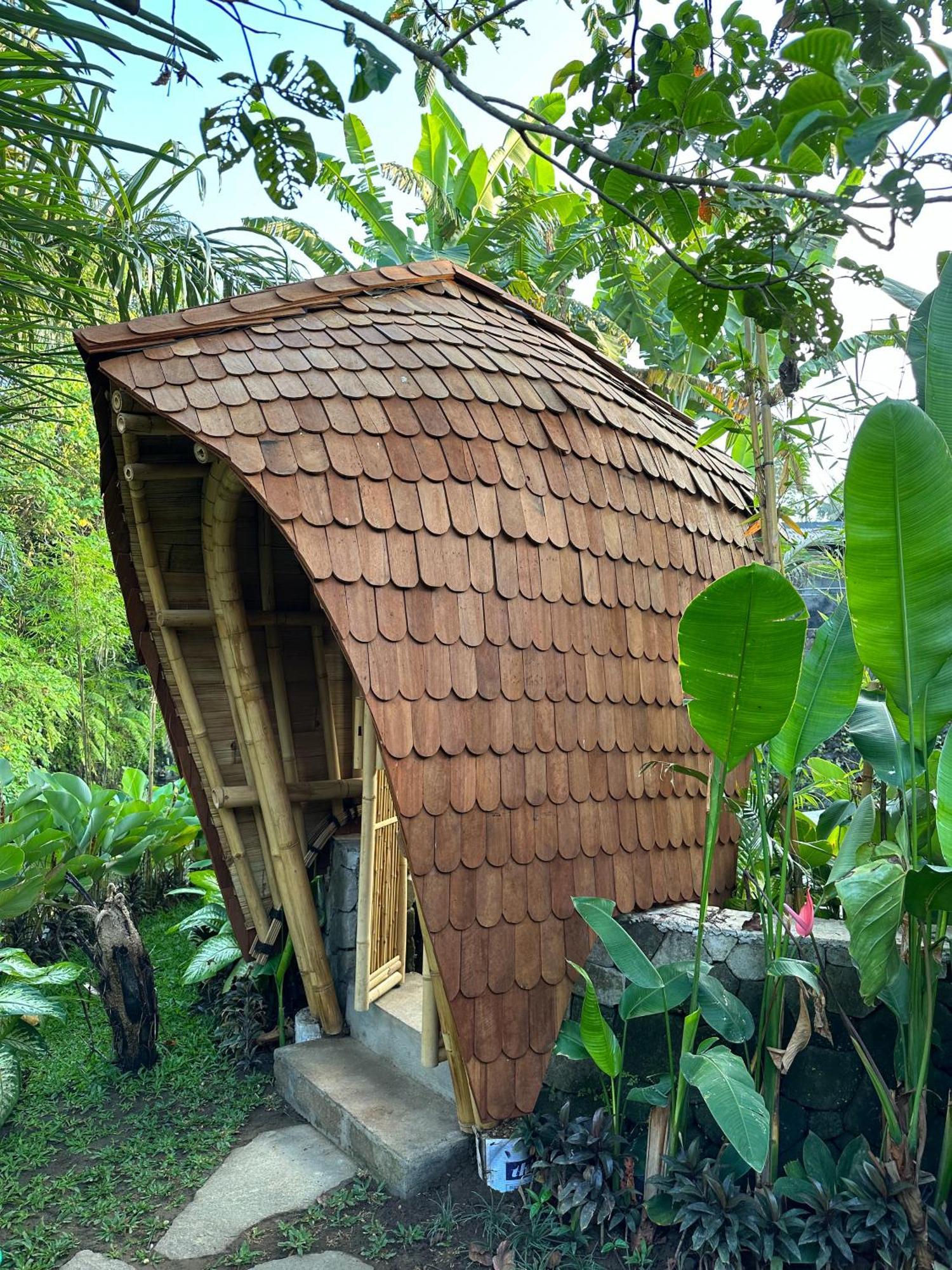 Вилла Wahem Eco Bamboo - Magical Bamboo House Убуд Экстерьер фото